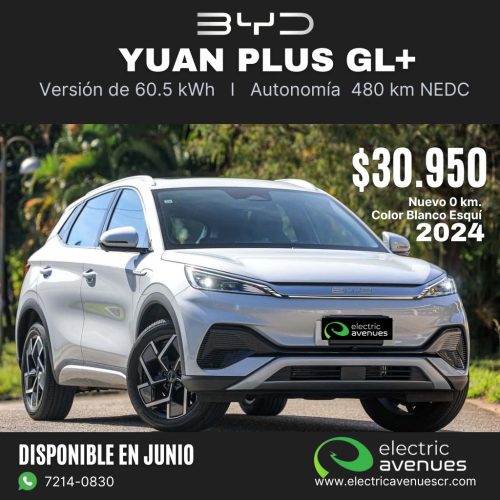 BYD Yuan Plus GL+  60.5 kWh
